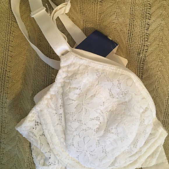 Maidenform White Lace Lightly Lined Demi Bra - New - Picture 7 of 7